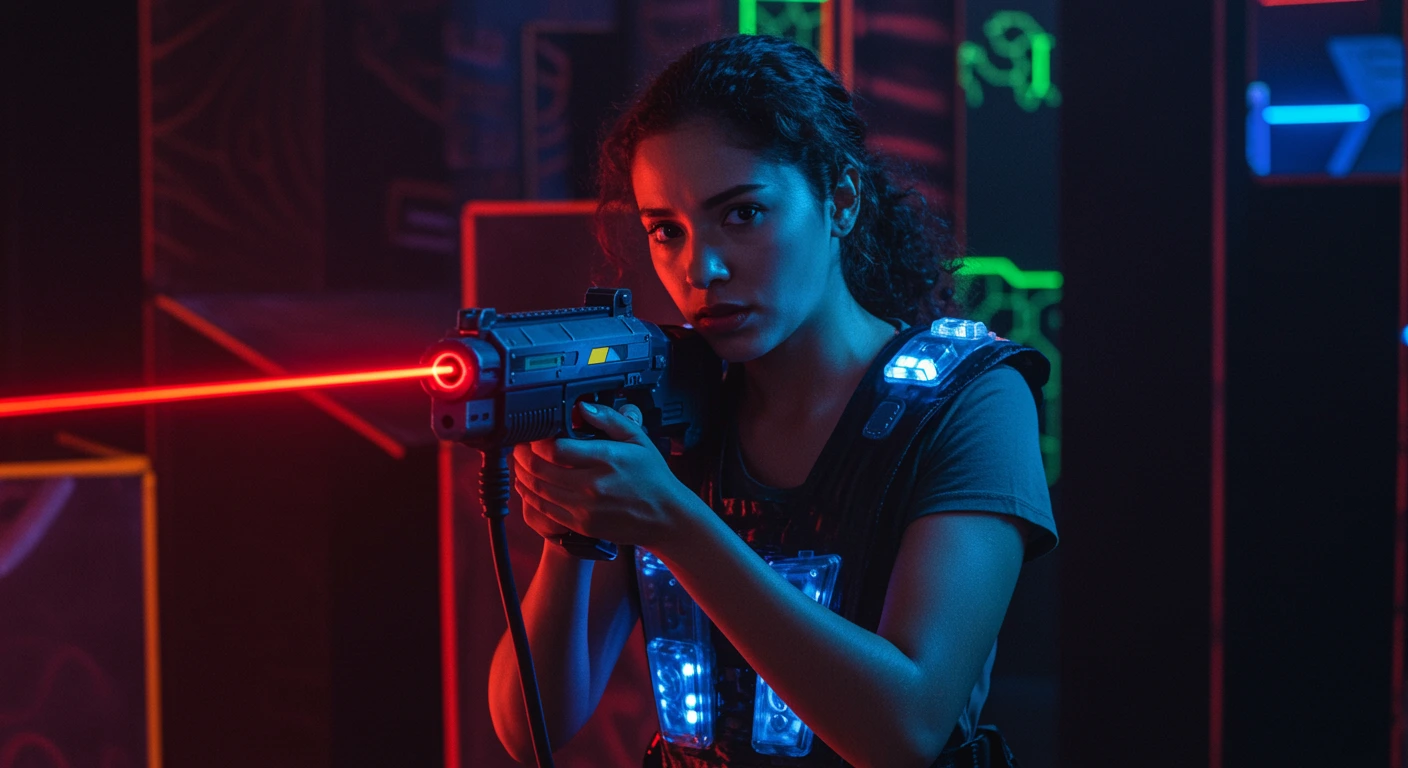 מה עושים בחנוכה? לייזר טאג מודיעין